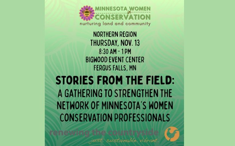 Stories from the Field with Minnesota Women in Conservation Northern Region Session
